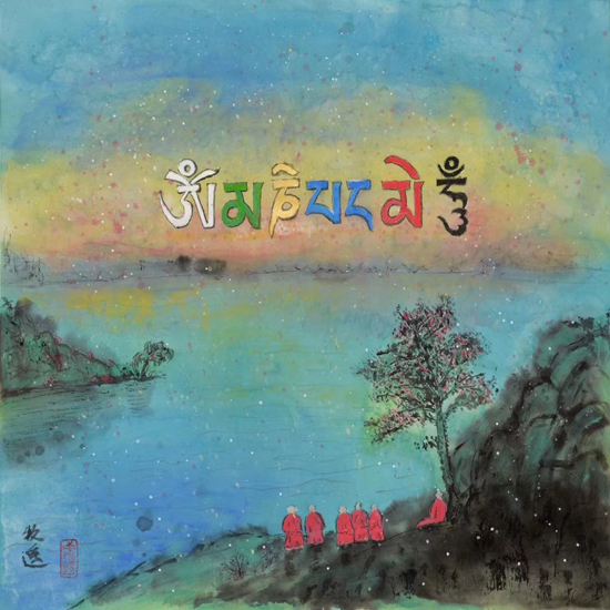 李牧遥用绘画呈现心中的净土