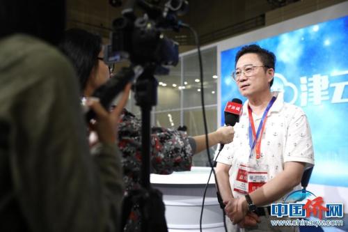 70余海外华文媒体代表参观“津云”中央厨房