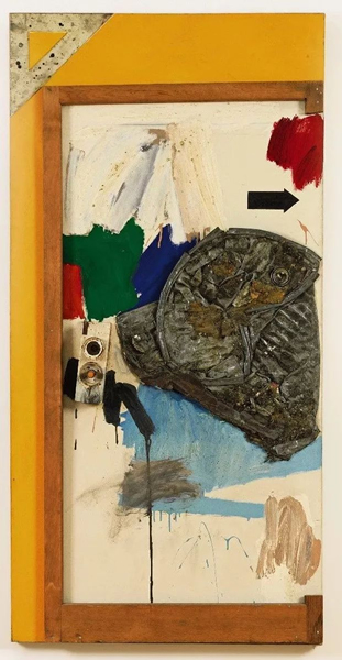 罗伯特?劳森伯格（Robert Rauschenberg）《卡通》