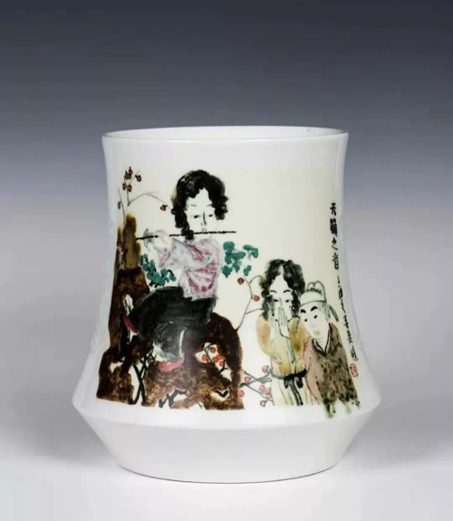 「展讯」幻化的意象——张荣进瓷画（色釉）作品展