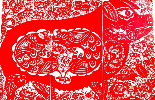剪底“猪花”都是吉