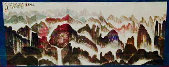 爱好溪山为写真_泼将水墨见精神 爱好溪山为写真_泼将水墨见精神