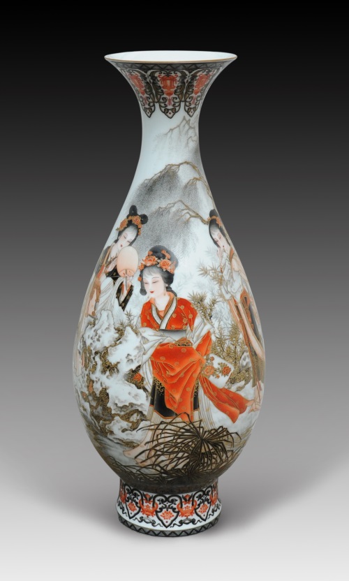 江西省陶瓷彩绘技能大师邵银萍：低调的优雅