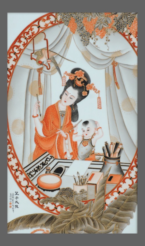 江西省陶瓷彩绘技能大师邵银萍：低调的优雅