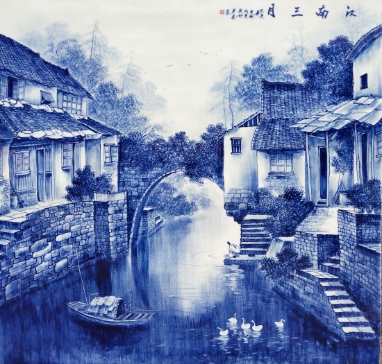 中国景德镇陶艺家郑月景作品欣赏