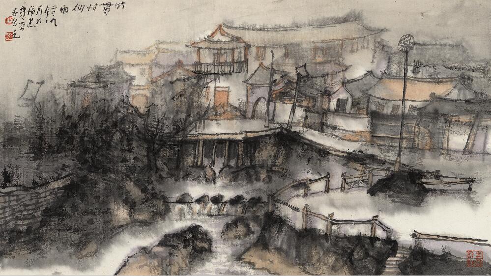 中国画名家贾荣志作品欣赏 中国画名家贾荣志作品欣赏