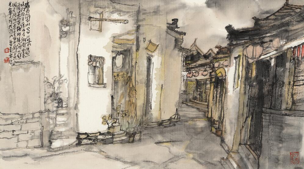 中国画名家贾荣志作品欣赏 中国画名家贾荣志作品欣赏