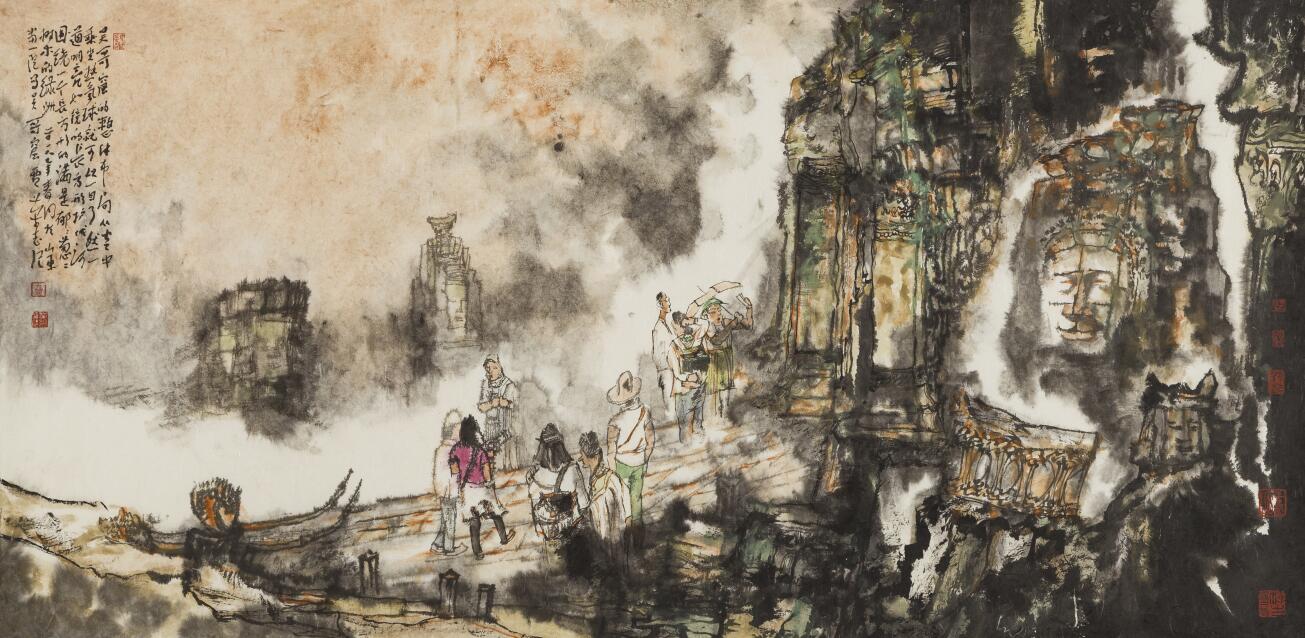 中国画名家贾荣志作品欣赏 中国画名家贾荣志作品欣赏