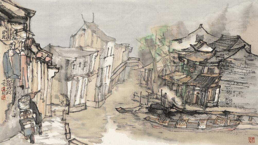 中国画名家贾荣志作品欣赏 中国画名家贾荣志作品欣赏