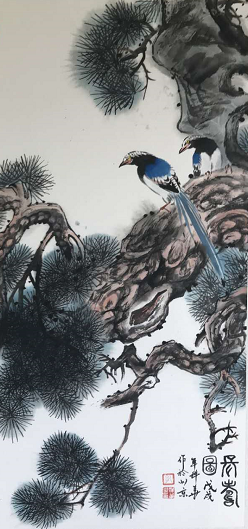 京津画派花鸟画名家孔祥华:雍容典雅_大家本色 京津画派花鸟画名家孔祥华:雍容典雅_大家本色